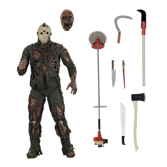 Friday The 13th 7 Scale Action Figure Part 7 (new Blood)
