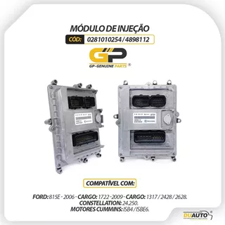 Módulo De Injeção Cargo 1722 Constellation 24.250 0281010254