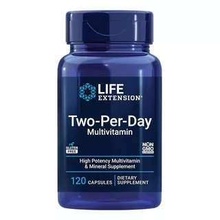 Life Extension Multivitaminico Dos Por Dia Vitaminas B, C,