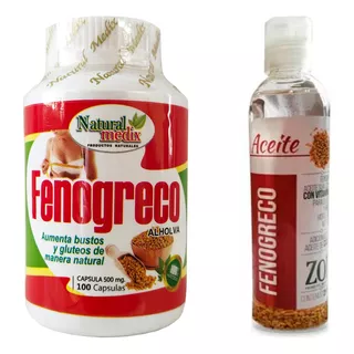 Fenogreco + Aceite De Fenogreco - Unidad a $570