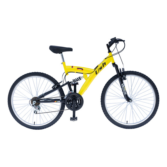 Bicicleta Mountain Bike Rodado 26 Con 18 Velocidades 