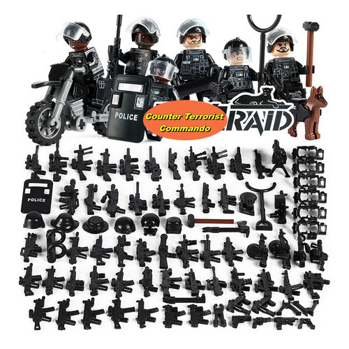 Military Mini Figuras Soldado Juguete-panteras Fuerzas