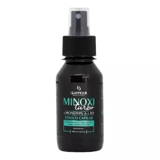 Tônico Capilar Minoxi Turbo 100ml Crescimento Barba E Cabelo