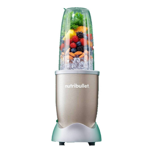 Licuadora Nutribullet Pro 900 32 fl oz champagne 120V - Incluye 11 accesorios