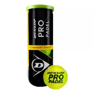 Tarro De Pelotas Dunlop Padel Pro X3