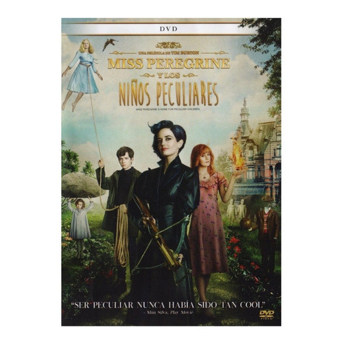 Miss Peregrine Los Niños Peculiares Tim Burton Pelicula Dvd