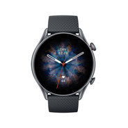 Smartwatch Amazfit Gtr 3 Pro 1.45  Caja 46mm De  Aleación De Aluminio  Infinite Black, Malla  Infinite Black De  Fluoroelastómero A2040