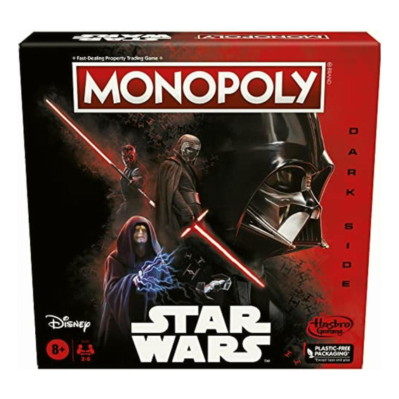Monopoly: Disney Star Wars Dark Side Edition Juego De Mesa