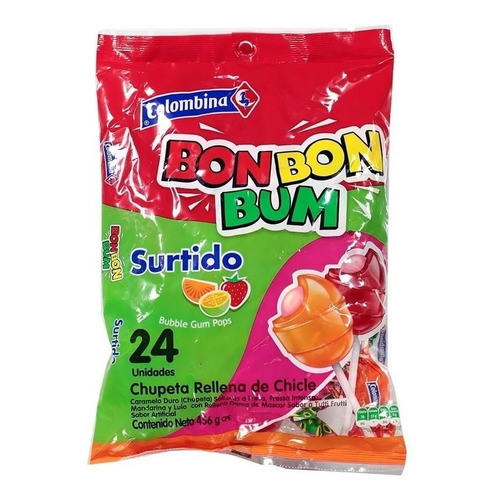 Bon Bon Bum Surtido - Bolsa X 24 Und