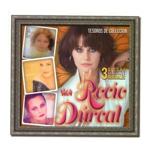 Rocio Durcal Tesoros De Coleccion Volumen 4 Box 3 Discos Cd