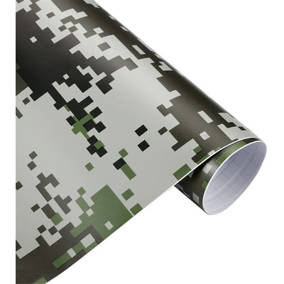 Vinil Adhesivo Automotriz Camuflaje Militar 30 Cm X 3 Mt