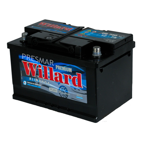 Bateria Willard Ub740d 12x75 Jeep Cherokee Sport Clasic