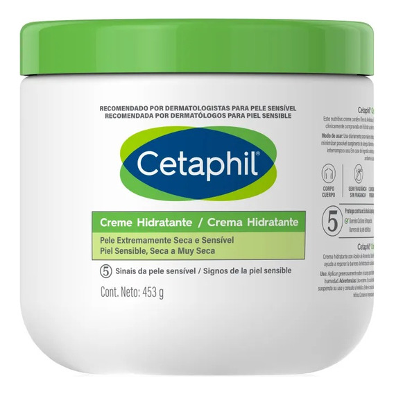 Cetaphil Crema Hidratante Corporal - Galderma 453 Gr