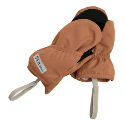 Set De Gorro Y Mitones De Peluche Sherpa Benji De 7am Enfant