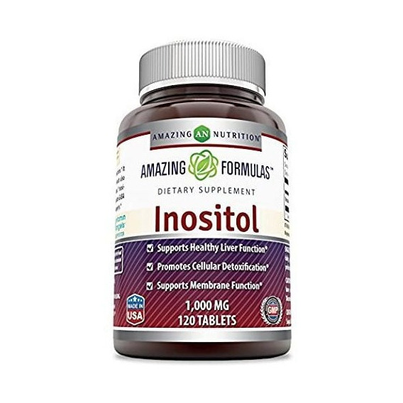 Amazing Formulas Inositol 1000mg 120 Tabletas Vitamina B8