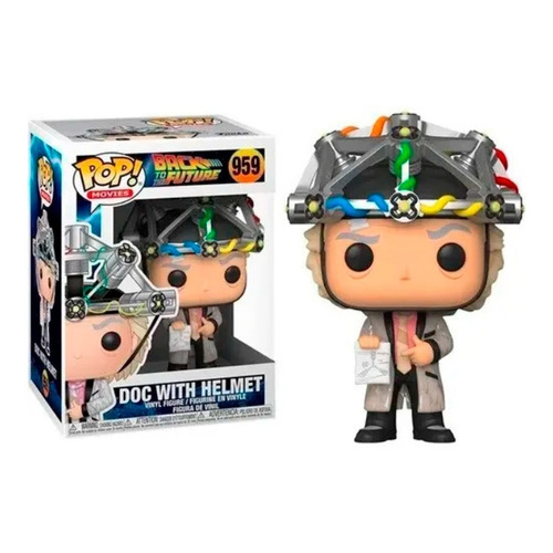 Funko Pop Back To The Future Doc With Helmet