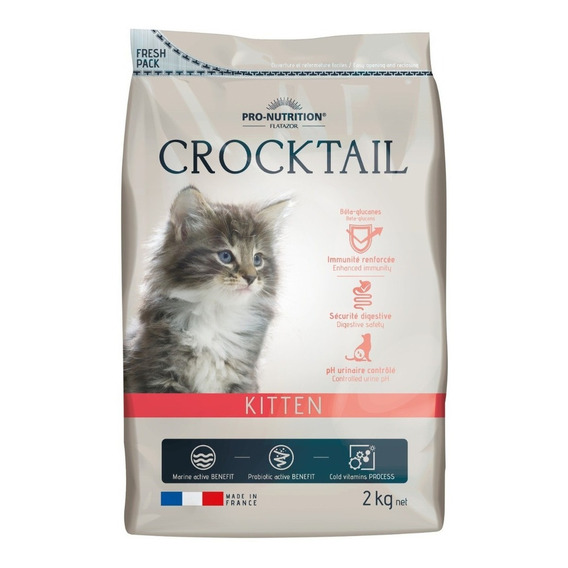 Pro-nutrition Crocktail Kitten alimento 2kg