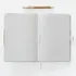 Cuaderno Génerico Corcho Cuaderno c/corcho 80 hojas rayada pack x 4 liso color nude