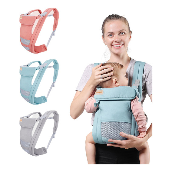 Mochila Cangurera Bebé Porta Suave Ergonómico Portabebés