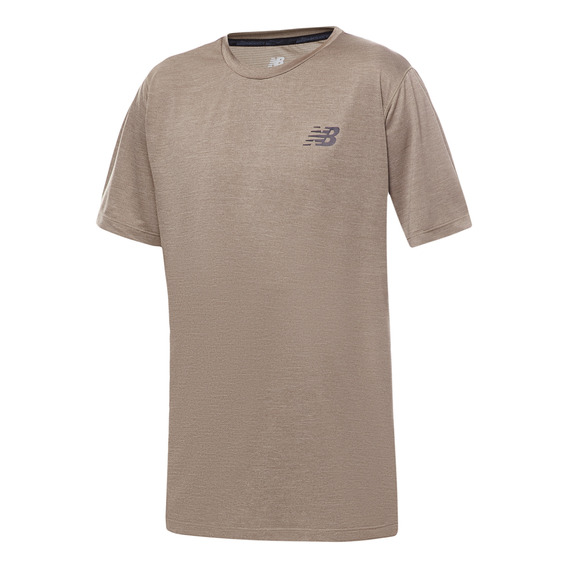 Remera New Balance Tenacity De Hombre - Mt31095muh