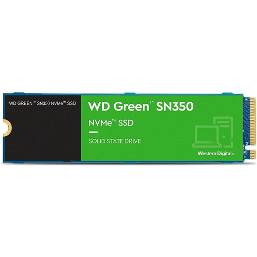 Disco sólido SSD interno Western Digital WD Green SN350 Wds200t3g0c 2TB azul