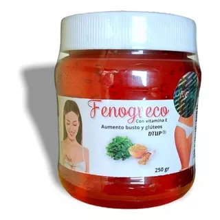  Gel Fenogreco Premium Concentrado 100% Natural Busto-gluteos