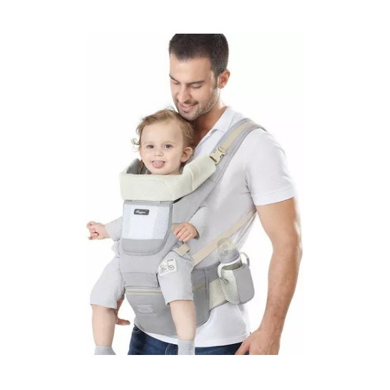 Mochila Cangurera Portabebés Ergonimica De 0-36 Meses