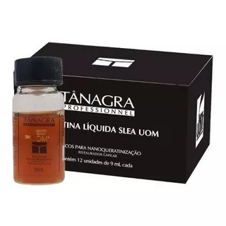 Caixa De Flaconetes Queratinas 10 Unidades 9ml Tânagra Nano