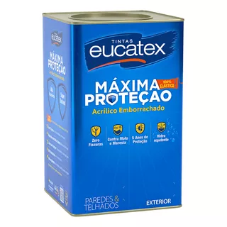 Tinta Latex Eucatex Maxima Protecao 18l Branco