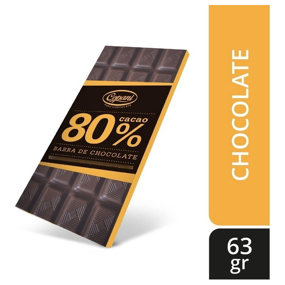 Chocolate Copani 80% Cacao Vegano 63g
