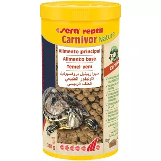 Alimento Tortugas Acuáticas, Sera Carnivor 310 Grs. 1000 Ml