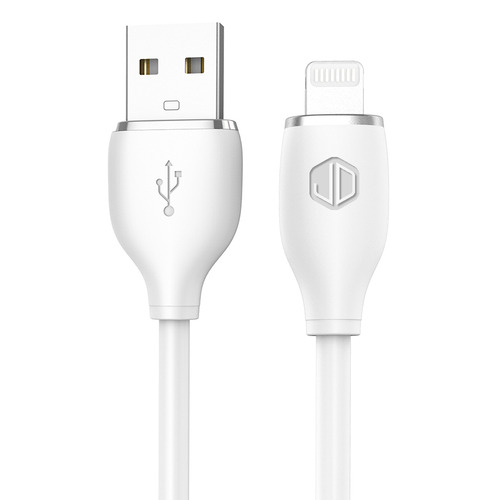 Cable De Datos Jd D-23 Usb Compatible iPhone Carga Rápida Color Blanco