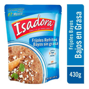 Frijoles Refritos Isadora Bayos Bajos En Grasa 430g