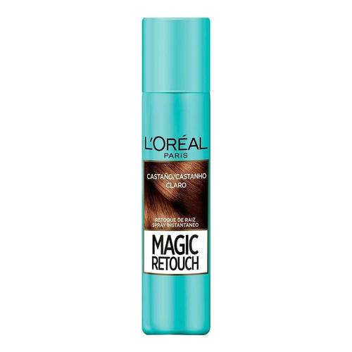 Kit Tinte L'Oréal Paris  Magic retouch tono castaño claro para cabello