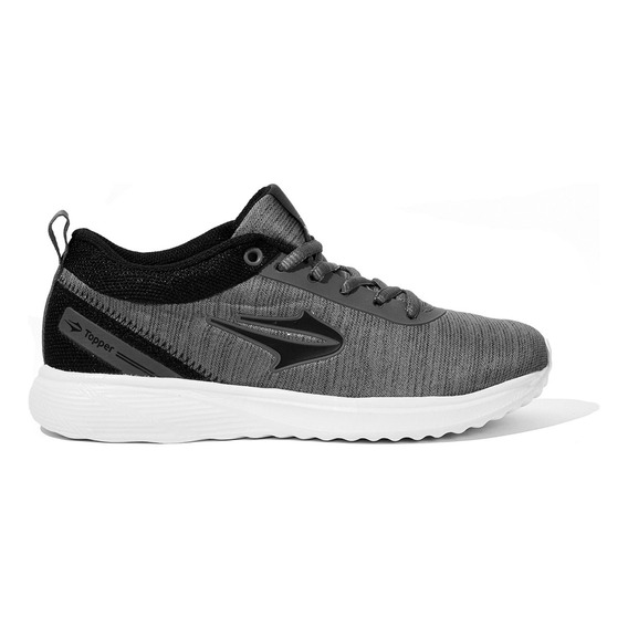 Zapatillas Topper Beat Gris Negro