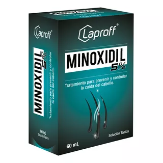 Minoxidil 5% Sol Laproff 60ml - Ml - mL a $285