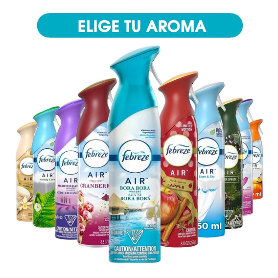 Desodorante Ambiental Febreze - Colección Completa