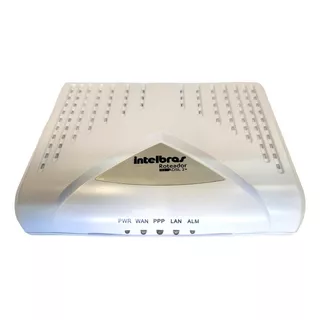 Roteador Adsl2+ Intelbras Gkm 1200e Cor Branco