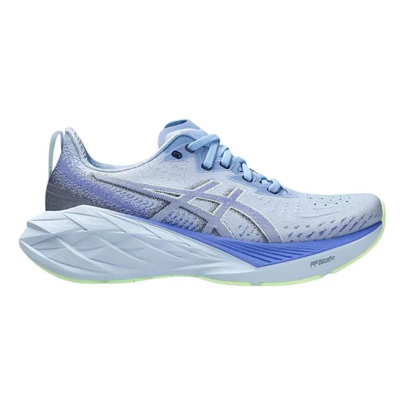 Tenis Running Asics Novablast 4 Azul Mujer 1012b510.400