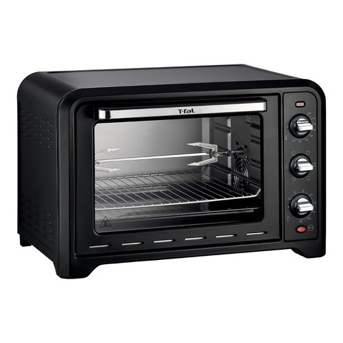 Horno de mesa eléctrico T-fal OF4858MX 40L negro