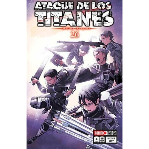 Ataque De Los Titanes: Shingeki No Kyojin, De Hajime Isayama. Serie Manga, Vol. 26. Editorial Panini, Tapa Blanda, Edición N/a En Español, 2019