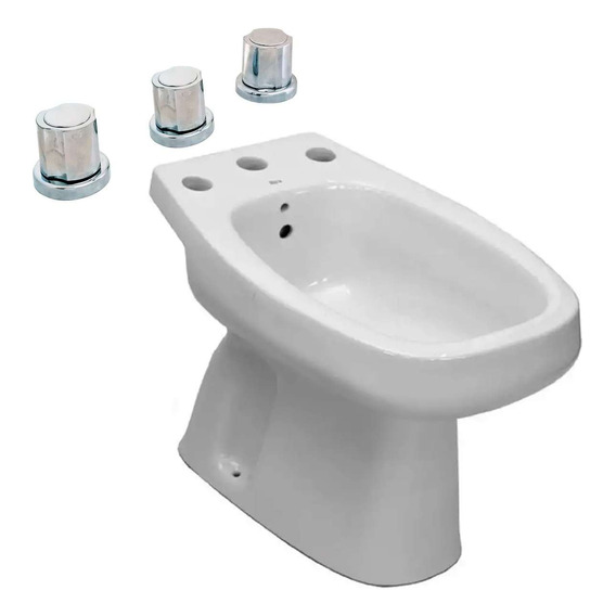 Combo Bidet Con Griferia Monaco Roca Aqualaf Compresion