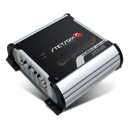 Amplificador Stetsom Hl800.4 800 Rms 4 Canales 1 Ohm 800.4 Color Negro