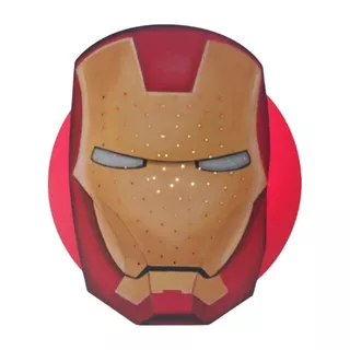 Lampara Velador Iron Man Superheroe Norte.deco