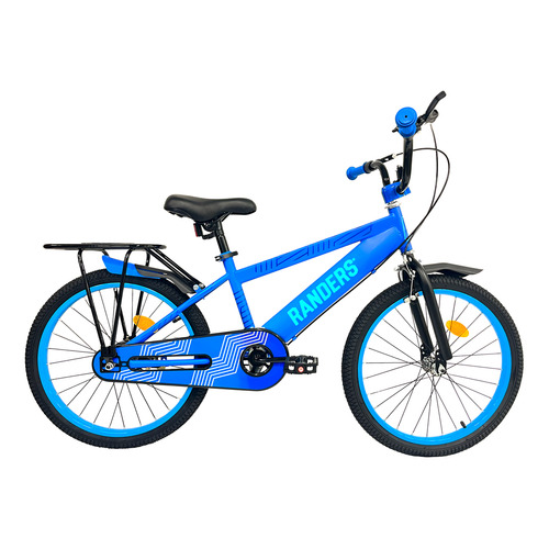 Bicicleta Infantil Rodado 20 Randers Raxtor Azul Color Negro