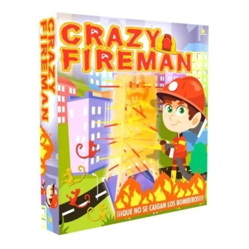 Crazy Fireman Bombero Juego De Mesa Yuyu