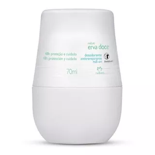 Desodorante Anti Transpirante Rollon Erva Doce Natura Unisex 48hs De Protección 