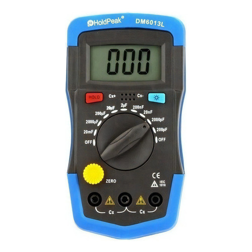 Medidor De Capacitancia Dm6013l Condensador Digital Portátil