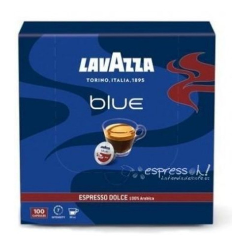 Capsulas De Cafe Lavazza Blue Espresso Dolce 8 Gr. X100