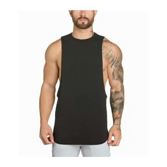 Polera Musculosa Para Hombre Gym Polera Capucha Sudadera